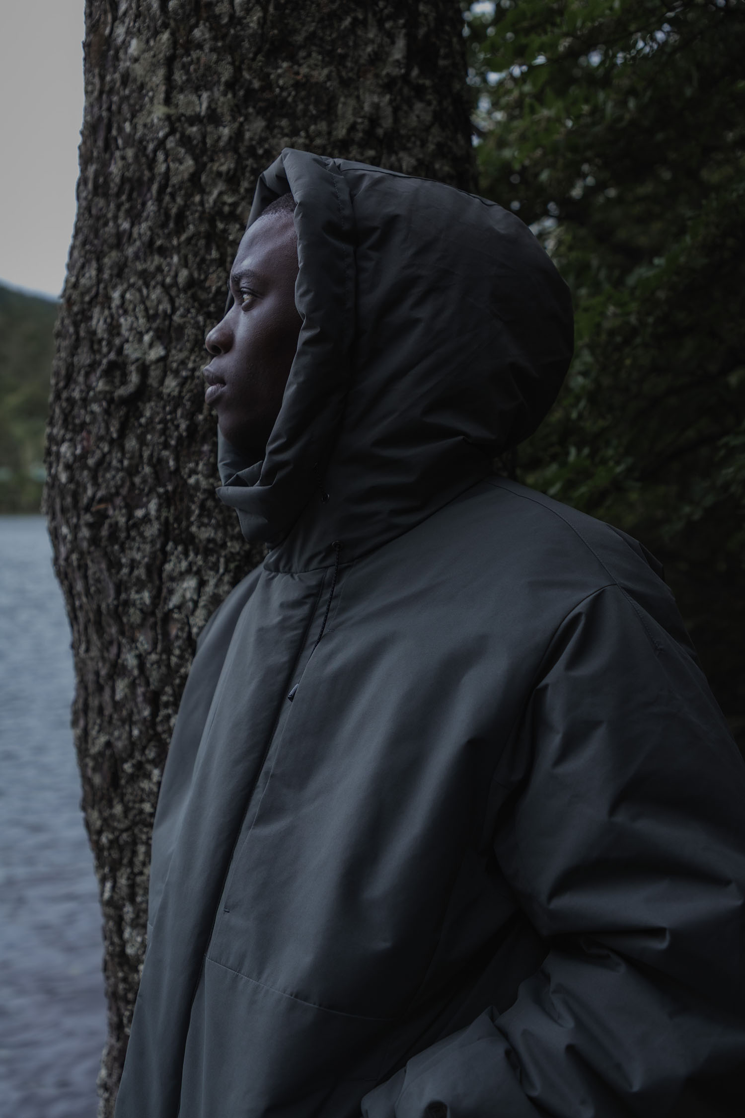 別注 GORE-TEX WINDSTOPPER 羽絨外套穿搭照 6